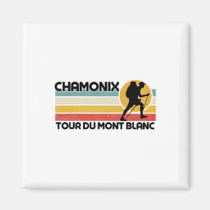 Imán Tour Du Mont Blanc Área de esquí de Chamonix