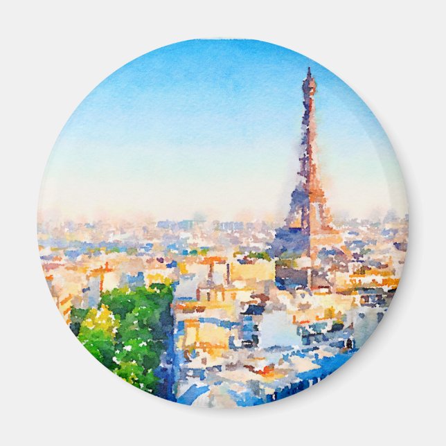 Imán Tour Eiffel - París (Frente)