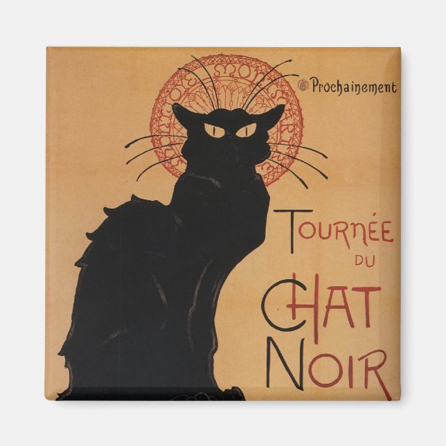 Imán Tournée du Chat Noir, Bella Artes Steinlen (Frente)