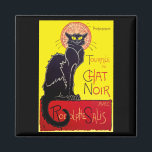 Imán Tournee du Chat Noir Cabaret Gift Magnet<br><div class="desc">Este bonito imán de regalo para los amantes del gato y del Art Nouveau alberga el famoso cabaret francés Le Chat Noir, inaugurado en 1881 en el Boulevard Rochechouart 84 en el barrio de Montmartre de París por el artista Rodolphe Salis. La discoteca cerró en 1897 tras la muerte de...</div>