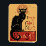 Imán Tournée du Chat Noir France Afiche de época V2<br><div class="desc">Tournée du Chat Noir France Vintage Poster V2 poster de publicidad en cabaret totalmente restaurado para el local de discoteca "El gato negro" en París, Francia. Segunda versión con más contornos. Tenga en cuenta que nuestros posters son reproducciones de alta calidad basadas en escaneos profesionales de alta resolución de los...</div>