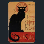 Imán Tournée du Chat Noir, Théophile Steinlen<br><div class="desc">Ad para Le Chat Noir Cafe, Paris, c.1896 Theophile Alexandre Steinlen (1859 - 1923) fue un artista suizo que se sumergió en el mundo vanguardista del Chat Noir Café después de mudarse a la bohemia sección Montmartre de París. En París, creó más de 400 ilustraciones Art Nouveau, así como anuncios...</div>