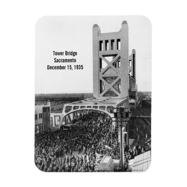 Imán Tower Bridge Magnet (Vertical)