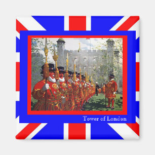 Imán Tower of London Yeomen Warders (Guardias Beefeater