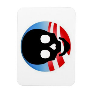 Imán tóxico de Obama (pulgadas 3x4)
