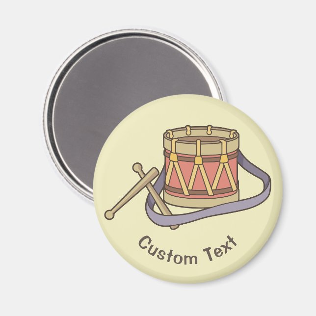 Imán Toy Drum (Anverso/Reverso)