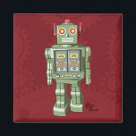 Imán Toy Robot Magnet<br><div class="desc">¡Atención! ¡Atención! ¡Imán robot asombroso se acerca!</div>