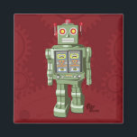 Imán Toy Robot Magnet<br><div class="desc">¡Atención! ¡Atención! ¡Imán robot asombroso se acerca!</div>