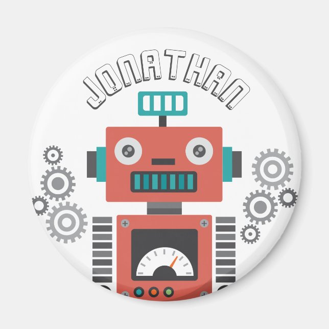 Imán Toy Robots (Frente)