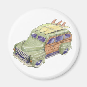 Imán Toy Surf Car Magnet