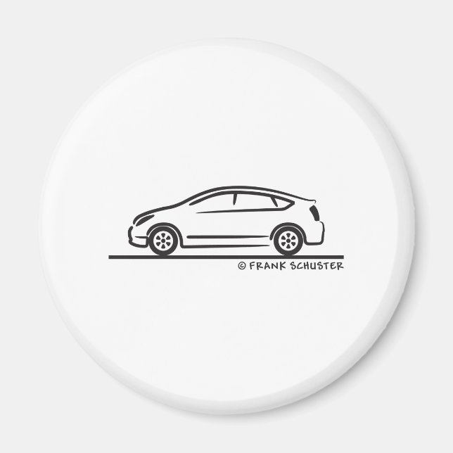 Imán Toyota Prius (Frente)