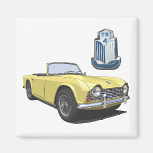 Imán TR4 amarillo