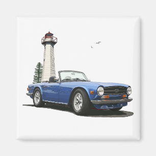 Imán TR6 azul