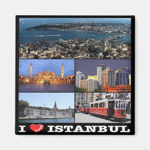Imán TR - Turquía - Estambul - Me encanta - Collage