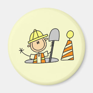 Imán Trabajador de la Construcción en Alcantarilla