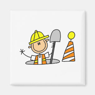 Imán Trabajador de la Construcción en Alcantarilla
