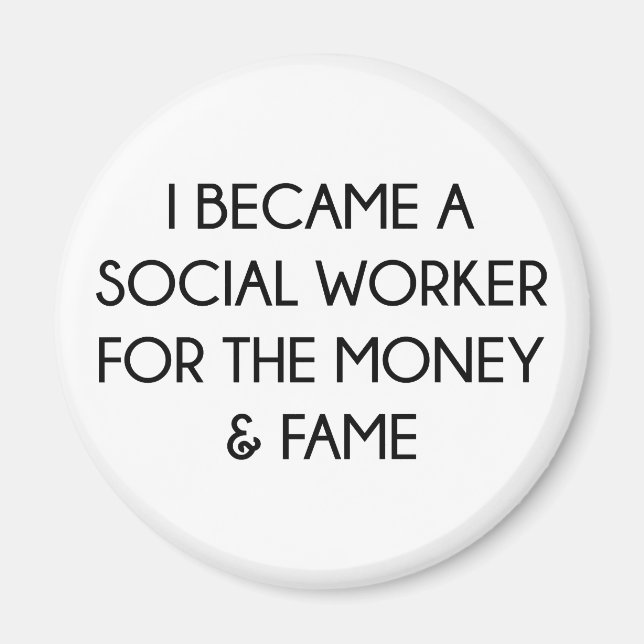 Imán Trabajador social (Frente)