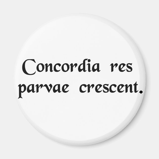 Imán Trabajar juntos para lograr más (Frente)