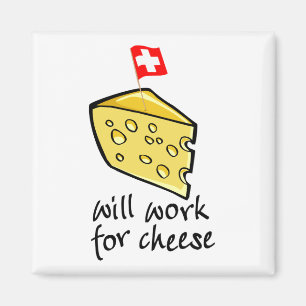 Imán Trabajará para el queso