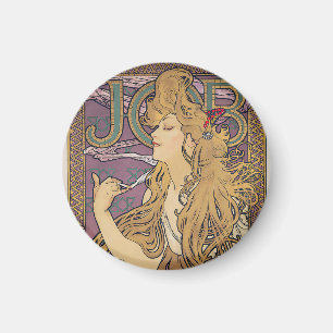 Imán Trabajo (1896) de Alphonse Mucha