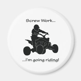 Imán Trabajo de tornillo...Ir a la Carreras cuádruple