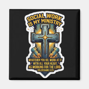 Imán Trabajo de trabajador social cristiano es mi minis