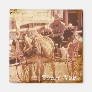 Imán Trabajo en equipo