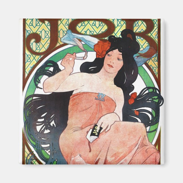 Imán TRABAJO, Mucha (Frente)