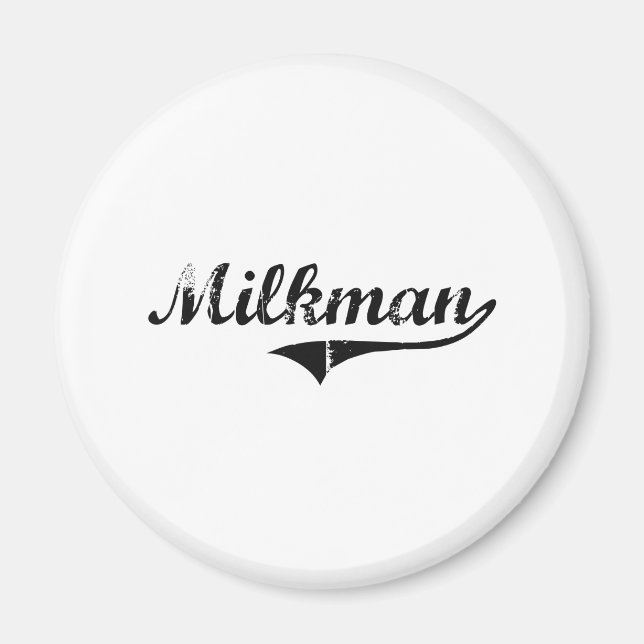 Imán Trabajo profesional de Milkman (Frente)