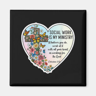 Imán Trabajo Social Cristiano Es Mi Ministerio Biblia