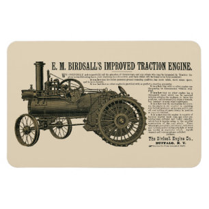 Imán Tracción del motor de vapor de Birdsall 1889