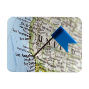 Imán Trace el perno colocado en Los Ángeles, Californi
