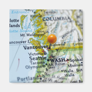 Imán Trace el perno colocado en Vancouver, Canadá en