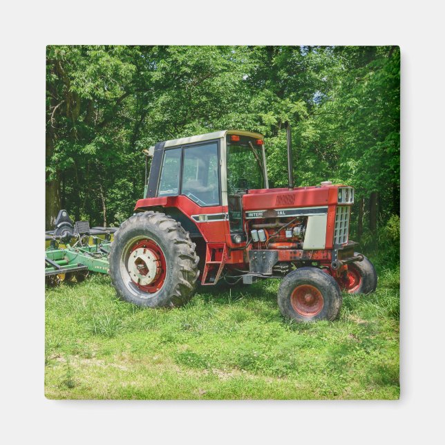 Imán Tractor internacional antiguo (Frente)