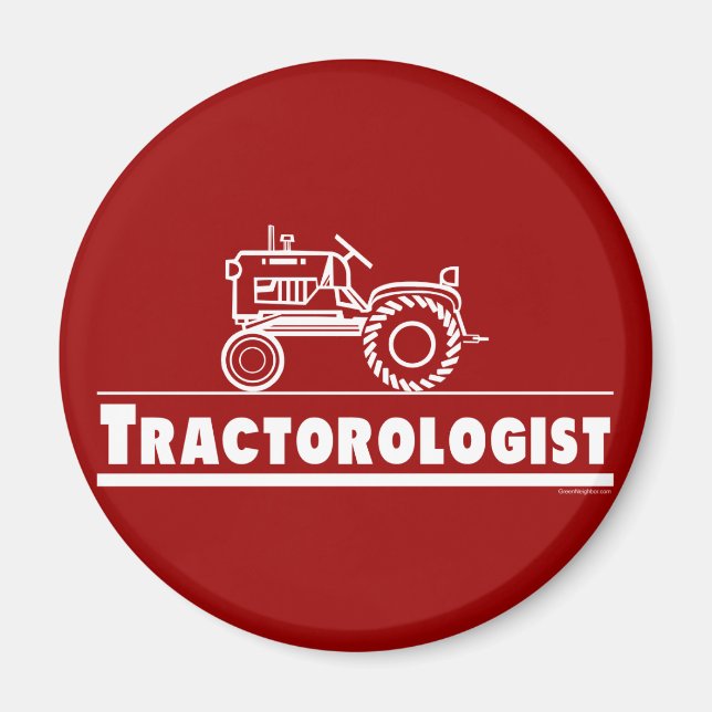 Imán Tractor Ologist RED (Frente)