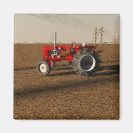 Imán Tractor y llamadas de labranza