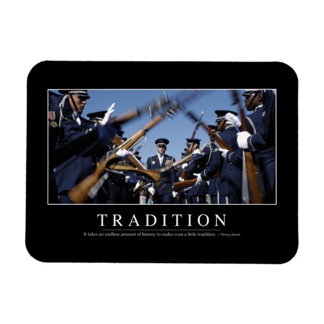Imán Tradición: cita Inspiradora (Horizontal)