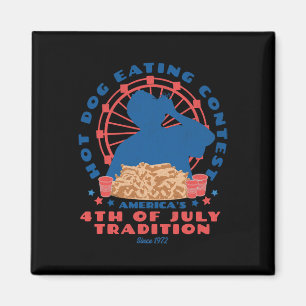 Imán Tradición de julio Concurso de Comida de Perro Cal