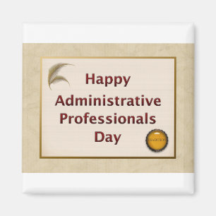 Imán Tradición del Día de los Profesionales Administrat