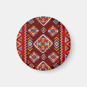 Imán Tradicional textura tribal, étnica sin costura.