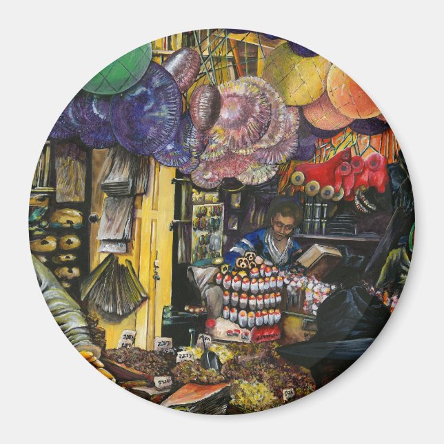 Imán Tradiciones del antiguo comercio, Jerusalén (Frente)