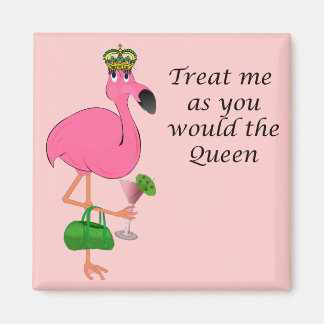 Imán Tráeme como le gustaría a la Reina Flamingo