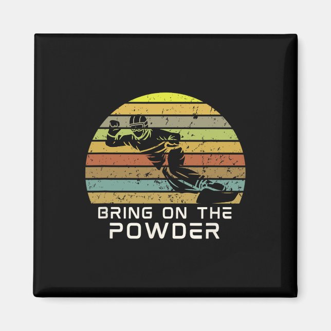 Imán Traer El Snowboard De Poder Funny Snowboard 1 (Frente)