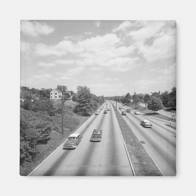 Imán Tráfico por carretera (Frente)