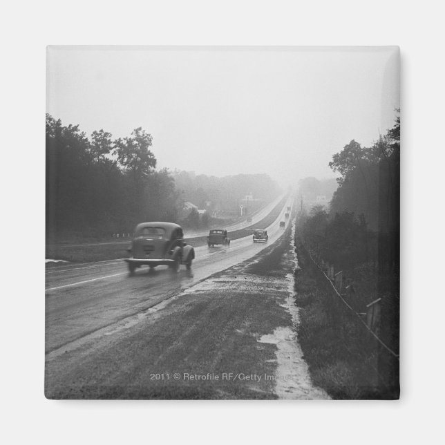 Imán Tráfico por carretera (Frente)