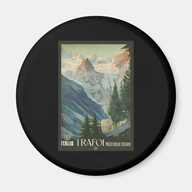 Imán Trafoi Passo dello Stelvio (Frente)