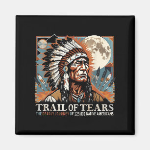 Imán Trail De Lágrimas Memorial Nativo Estadounidense