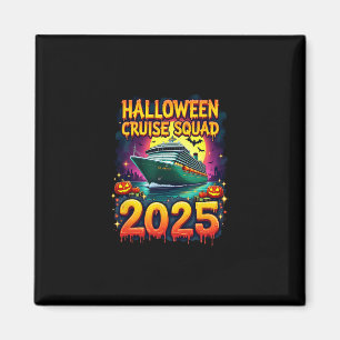 Imán Traje a juego de escuadrón de crucero de Halloween