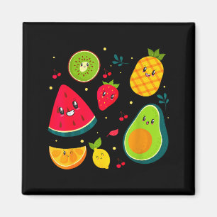 Imán Traje de Fruta Té Dulce Ensalada de Frutas Hombres