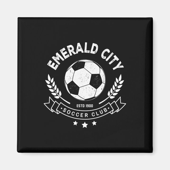 Imán Traje de fútbol de la ciudad esmeralda del mago de (Frente)